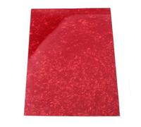 Ogdni Guitar Bass Pickguard Blank Material, DIY Sheet Scratch Plate Backplate for Strat Tele Electric Guitar Jazz P Bass 29x44cm (Red Pearl)