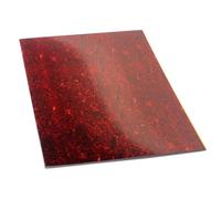 Ogdni Guitar Bass Pickguard Blank Material, DIY Sheet Scratch Plate Backplate for Strat Tele Guitar Jazz P Bass 29x44cm (Vintage RED Tortoise)