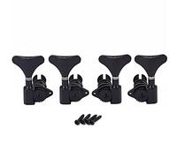 Ogdni Open Ukulele Tuners Tuning Pegs Keys 2R2L Machine Heads for Ukulele Bass Guitar Replacement Gear Ratio 1:24