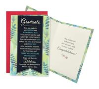 Ogeby Heartfelt Christian Graduation Card, Religious Faith Graduation Card for Him Her, Inspirational Bible Verse for High School College University Graduate