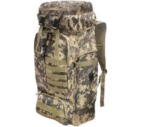 Ogetok 80L Hiking Backpack Camping Rucksack, 80 liters Large Capacity Outdoor Knapsack Travel Climbing Mountaineering Carry On Backpack Bag, Trekking Backpacking for Men Women, Black