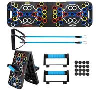 Ogetok Push Up Board 54 in 1 Press Up Bars for Men, Push-up Grips Foldable Pressup Handles Pushup Bar Stand, Home Chest Muscle Workout Fitness Exercise Strength Training Equipment Gym Gifts for Men