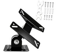 Ogetok TV Monitor Wall Mount Bracket with Swivel Articulating for Most 14-24 Inch LED LCD Flat Screens TVs, Max VESA 75x75mm to 100x100mm up to 35 lbs/15kg, Black Wall Mount TV Bracket