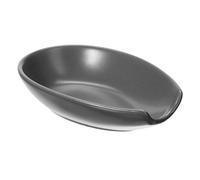 Oggi 5429.10 Spooner Spoon Rest, Ceramic, Charcoal