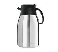 OGGI Coronado 68oz Stainless Steel Thermal Coffee Carafe- Double Walled Vacuum Container w/Press Button Top, Insulated Coffee Carafe, Thermos Carafe, Coffee Urn, Hot Beverage Dispenser, 2 Liters