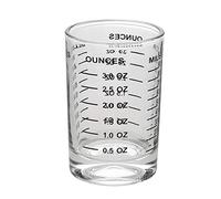 Oggi Jigger Shot Measure, Glass, Clear