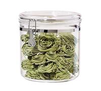 Oggi Jumbo Acrylic Airtight Canister with Clamp, 130-Ounce by Oggi