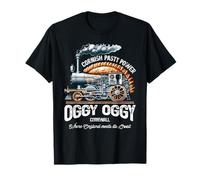 Oggy, Oggy, s Cornish Pasty Power s Funny Steam Engine T-Shirt