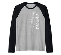 Ogham Tree - Dochás - Hope Word Raglan Baseball Tee