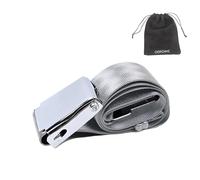 OGIFOAHC Adjustable 7-51" Airplane Seatbelt Extender - FITS All Airlines (not Southwest) Bring You a Comfortable Trip, gray