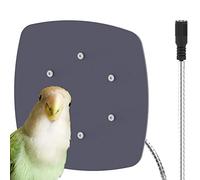 Ogioxam Thermostatic Bird Warmer, Waterproof 12V Heater for Parakeets