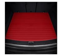 OGJFD Car Boot Protector Stripe Custom 3D Car Trunk Mat for PU Leather Car Trunk Mat for Bmw G42 2021 2022 Interior Accessories Car Boot Cover(Red)