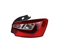 OGJFD Car Rear Tail Light Exterior Accessories Tail Light Signal Lamp Warning Brake Light For Seat For Ibiza 2013-2017 Auto Rear LED Taillight(Only Right)