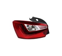 OGJFD Car Rear Tail Light Exterior Accessories Tail Light Signal Lamp Warning Brake Light For Seat For Ibiza 2013-2017 Auto Rear LED Taillight(Only Left)