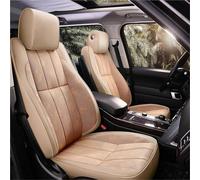 OGJFD Car Seat Protectors Custom Car Seat Cover For Mazda 6 2004-2012 Accessories Interior Full Set Leather With Arm Rest Front And Rear Front Seat Covers(Beige 5PCS)