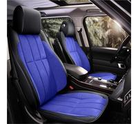 OGJFD Car Seat Protectors Custom Car Seat Cover For Skoda For Superb 2019 2020 2021 Accessories Interior Full Set Leather With Arm Rest Front And Rear Front Seat Covers(Blue 5pcs)