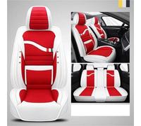 OGJFD Car Seat Protectors Flax Material Car Seat Covers For Seat For Leon For MK2 For Ibiza For Ateca For Arona For Altea XL Accessories Front Seat Covers(Red)