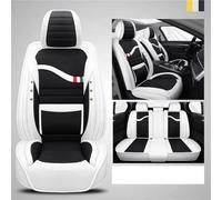 OGJFD Car Seat Protectors Flax Material Car Seat Covers For Seat For Leon For MK2 For Ibiza For Ateca For Arona For Altea XL Accessories Front Seat Covers(Black)