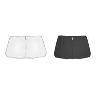 OGJFD Car Sun Shade For City For Sedan 2014-2021 Magnetic Car Sunshade Visor Front Windshield Mesh Curtain Cover Rear Side Window Sun Shade Shield(F Windshield A)