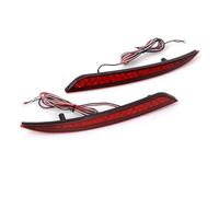 OGJFD Car taillights 1pair Tail LED Bumper Brake Light Red Len Reflector Rear Stop Lamp Fog Light For Fusion For Mondeo 2013-2015 Trailer Lights