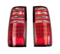 OGJFD Car taillights Turn Signal Reflector Lamp 2 Pcs Rear Brake Tail Light For Toyota For Land For Cruiser For FJ80 1991 1992-1997 Trailer Lights(Rd Shell)