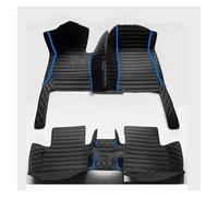 OGJFD Floor Mat For Jeep For Liberty 2008 5seats Floor Mats All Weather Front Rear Trunk Mat Cargo Liner Mats for Cars(Black BLUE)