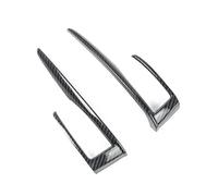 OGJFD Interior Trim Strips 2PCS Car Central Control Panel Automatic Gear Shift Cover Trim for Civic 10th 2016-2018 Car Accessories Car Interior Decor(Cabon Look)