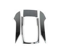 OGJFD Interior Trim Strips for A6 C7 2012-2018 Center Console Gear Shift Panel Frame Decoration Gearshift Cover Trim Car Accessory Car Interior Decor(C Black)