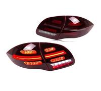 OGJFD LED Trailer Lights LED Taillight For Cayenne 2011 2012 2013 2014 Dynamic Turn Signals Reverse Light Brake Light Driving Light Warning Light Rear Tail Lights(Red)