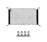 OGJFD Rear Boot Cargo Cover For Citroen For Berlingo K9 EK9 MK3 2019-2024 Mesh Pocket Storage Elastic Cargo Retractable Cargo Cover(110x60cm)