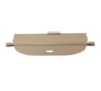 OGJFD Rear Boot Cargo Cover For Everest 2015 2016 2017 2018 2019 2020 2021 Rear Trunk Cargo Cover Shield Shade Curtain Retractable Cargo Cover(Beige)