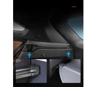 OGJFD Rear Boot Cargo Cover For Explorer U625 2020-2024 Car Trunk Bracket Rear Trunk Cargo Cover Retractable Curtain Retractable Cargo Cover(Onecolor)