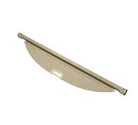 OGJFD Rear Boot Cargo Cover For Hyundai For Santa Fe 2016 2017 Rear Trunk Cargo Cover Shield Shade Curtain Accessories Retractable Cargo Cover(Beige)