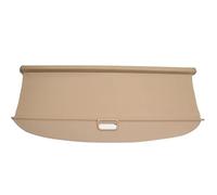 OGJFD Rear Boot Cargo Cover For Nissan For Patrol Y61 1998-2008 2009 Rear Trunk Cargo Cover Shield Shade Curtain Retractable Cargo Cover(Beige)
