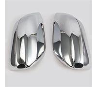 OGJFD Rearview Mirror Cap For BMW 5 Series G30 2017 2018 2019 Side Door Mirror Carbon Fiber Look Rear View Rearview Caps Trim Car Mirror Cover(Chrome)