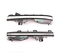 OGJFD Rearview Mirror Indicator Light Sequential Side Mirror Indicator Lamp For Lexus ES UX RC F LC LS 2019 2020 ES350 UX200 LC500 LS500 Dynamic Turn Signal Light(Crystal white)