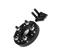 OGJFD Rim Spacers 2/4pcs 5x112 CB 57.1 M14*1.5 Hub Centric Black Forged wheel spacer For Golf 7 Flange Plate 15/20/25/30mm(Customize)