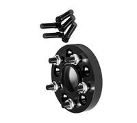 OGJFD Rim Spacers 2/4pcs 5x112 CB 57.1 M14*1.5 Hub Centric Black Forged wheel spacer For Tiguan Flange Plate15/20/25/30mm(Customize)