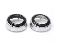OGJFD Running Light 1pair Abs Car Front Fog Lights Lamp Frame Shell For Mitsubishi For Outlander 2008 2009 2010 2011 2012 Abs Fog Light(Left and Right)