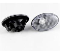OGJFD Wing Mirror Indicator 2x For Mercedes For Benz W168 W639 W447 For Citan W415 For Smart 450 452 Turn Signal Side Marker Lights Cover Shell Housing Mirror Indicator(Clear)