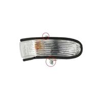 OGJFD Wing Mirror Indicator Door Rearview Side Mirror Turn Signal Light Repeater Lamp For KIA For Forte For Cerato 2009-2012 Blinker Flasher Indicator Mirror Indicator(Right-B Type)