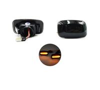 OGJFD Wing Mirror Indicator Dynamic LED Side Marker Lights Flowing Turn Signal Light For Toyota For Land For Cruiser For Landcruiser 70 80 100 Series Mirror Indicator(Dynamic Smoke 1)