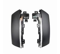 OGJFD Wing Mirror Indicator For VW For Polo For MK5 6R 6C 2009-2017 Scroll LED Dynamic Turn Signal Light Side Mirror Flashing Light Repeater Blinker Mirror Indicator(Crystal)