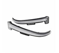 OGJFD Wing Mirror Indicator Led Dynamic Side Wing Mirror Blinker Indicator For Citroen For C5 For Aircross 2017-2021 Rearview Turn Signal Lights Mirror Indicator(Crystal)