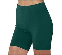 oglccg Leggings for Women UK Yoga Gym Cycling Shorts High Waist Super Stretchy Tummy Control Shaping Shorts Solid Color Summer Leggings Three Part Pants Half Shorts 3/4 Legging Shorts Sports Pants