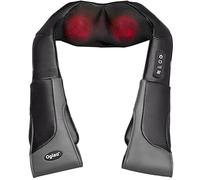 OGLEA Shiatus Neck, Shoulder, Wasit, Legs Body Pillow Kneading Massager with Heating and Bi-Direction, Deep kneading Power for Muscle Pain Relief, Office Massager, for Home Office and car use