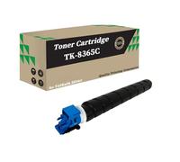 OGLU Compatible Toner Cartridge Replacement for Kyocera TK8365 TK-8365K TK-8365C TK-8365M TK-8365Y, Work With TASKalfa 2554ci Printer Cyan