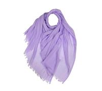 OgLuxe Modal Blend Scarf - Plain Frayed Ends Cotton Modal Soft Neck Arm Shawl Lightweight Wrap Holiday Accessory Lavender