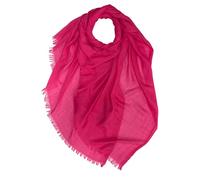 OgLuxe Modal Blend Scarf - Plain Frayed Ends Cotton Modal Soft Neck Arm Shawl Lightweight Wrap Holiday Accessory Hotpink
