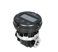OGM Electronic Oval Gear Flow Meter 1 Inch dieselfuel Gasoline Kerosene Aluminum Alloy High Precision Digital Fuel Meter Easy to Control
